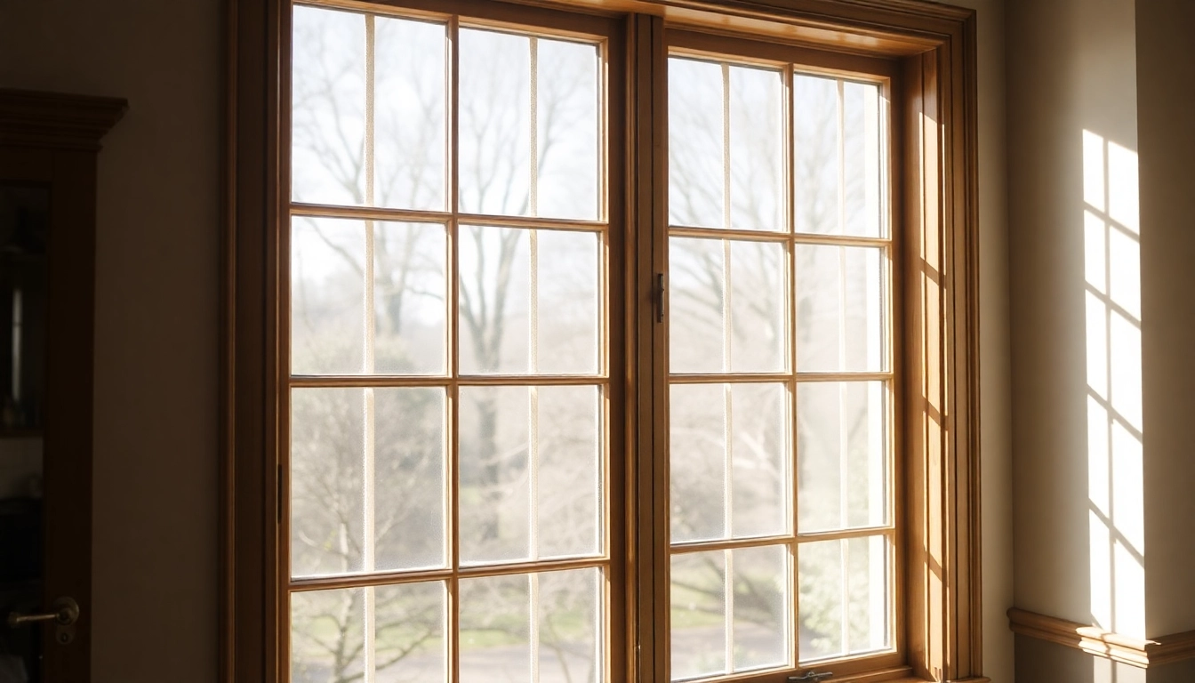 Sash window refurbishment showing a restored traditional sash window with polished wood and daylight illumination, highlighting quality craftsmanship.