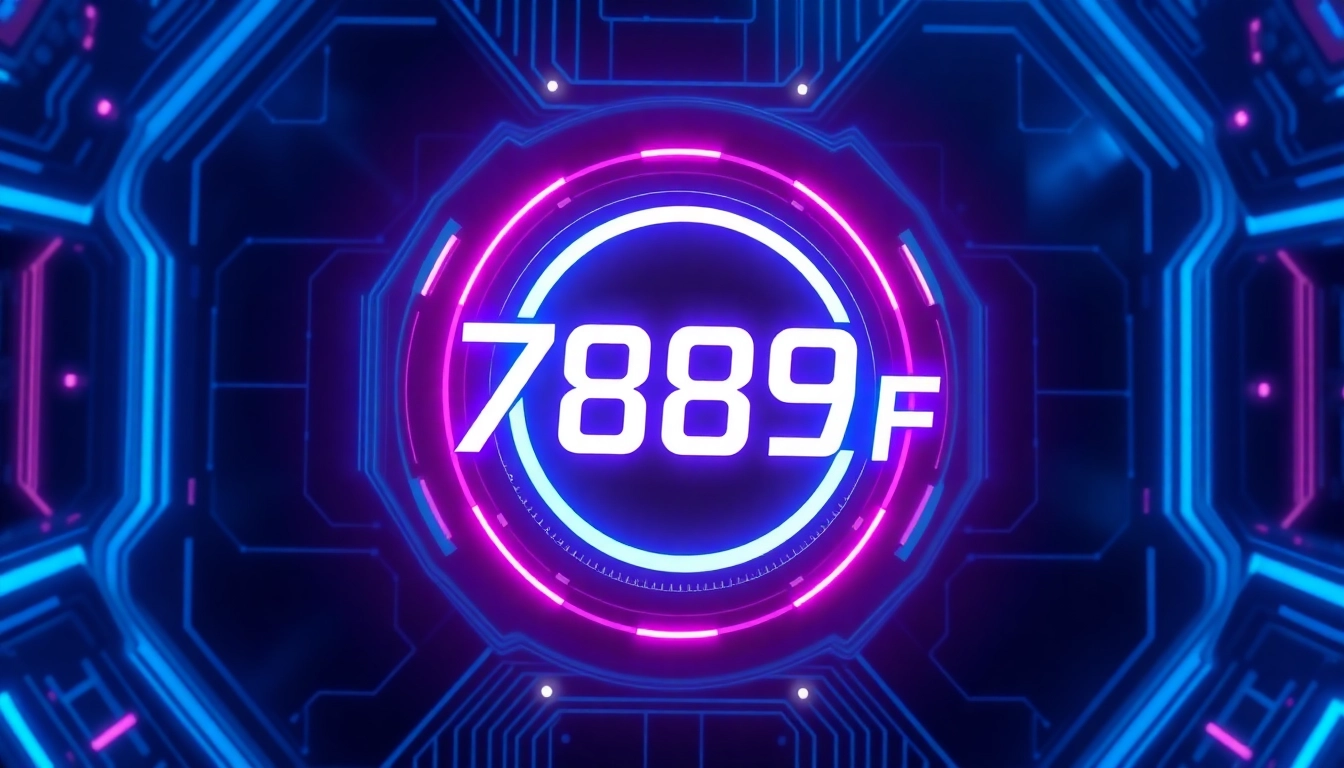 789F platform showcasing advanced online gaming interface with dynamic visuals for user engagement