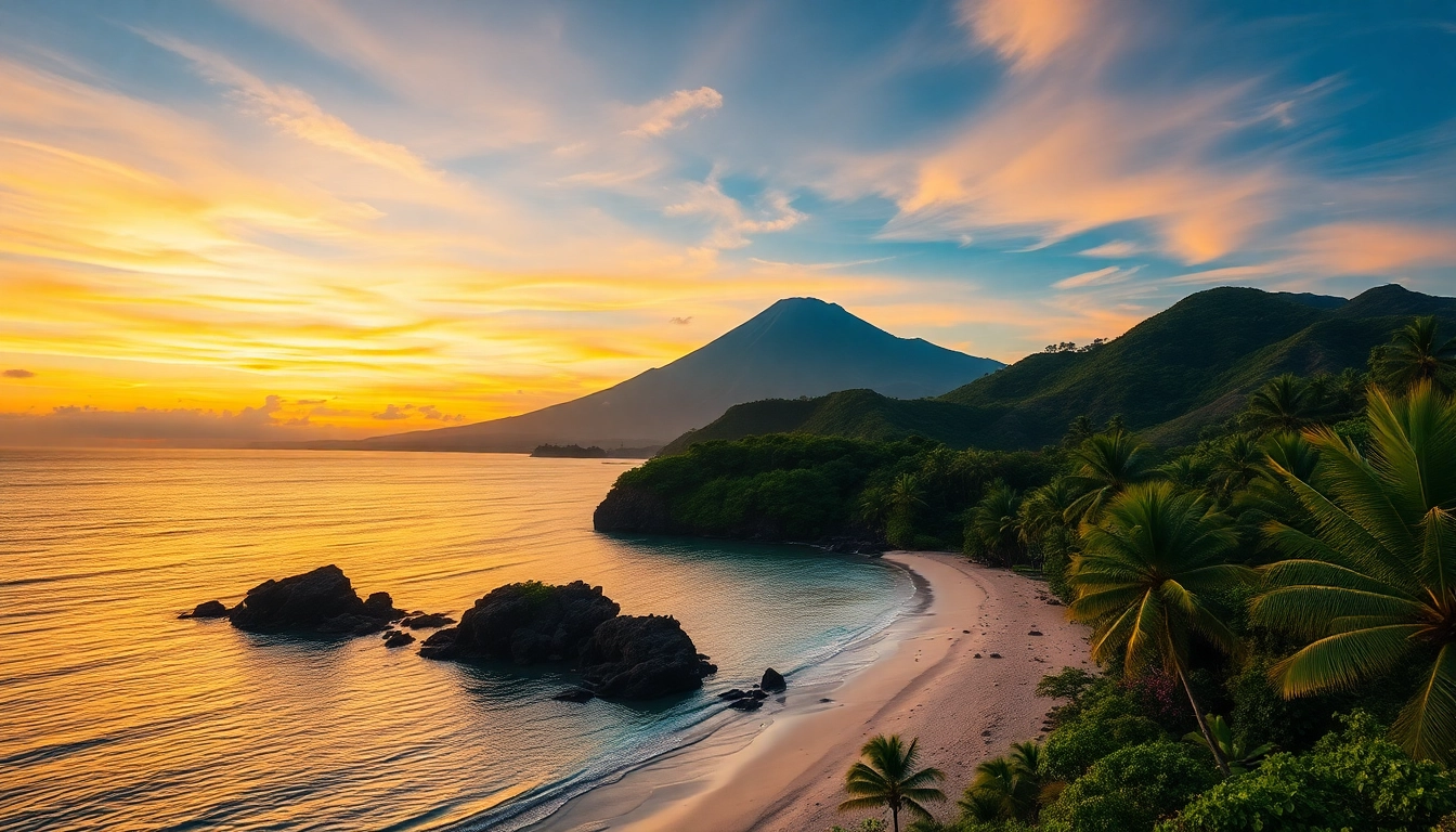 Lombok’s scenic beaches and Mount Rinjani capture the island’s natural charm and adventure appeal for travelers.