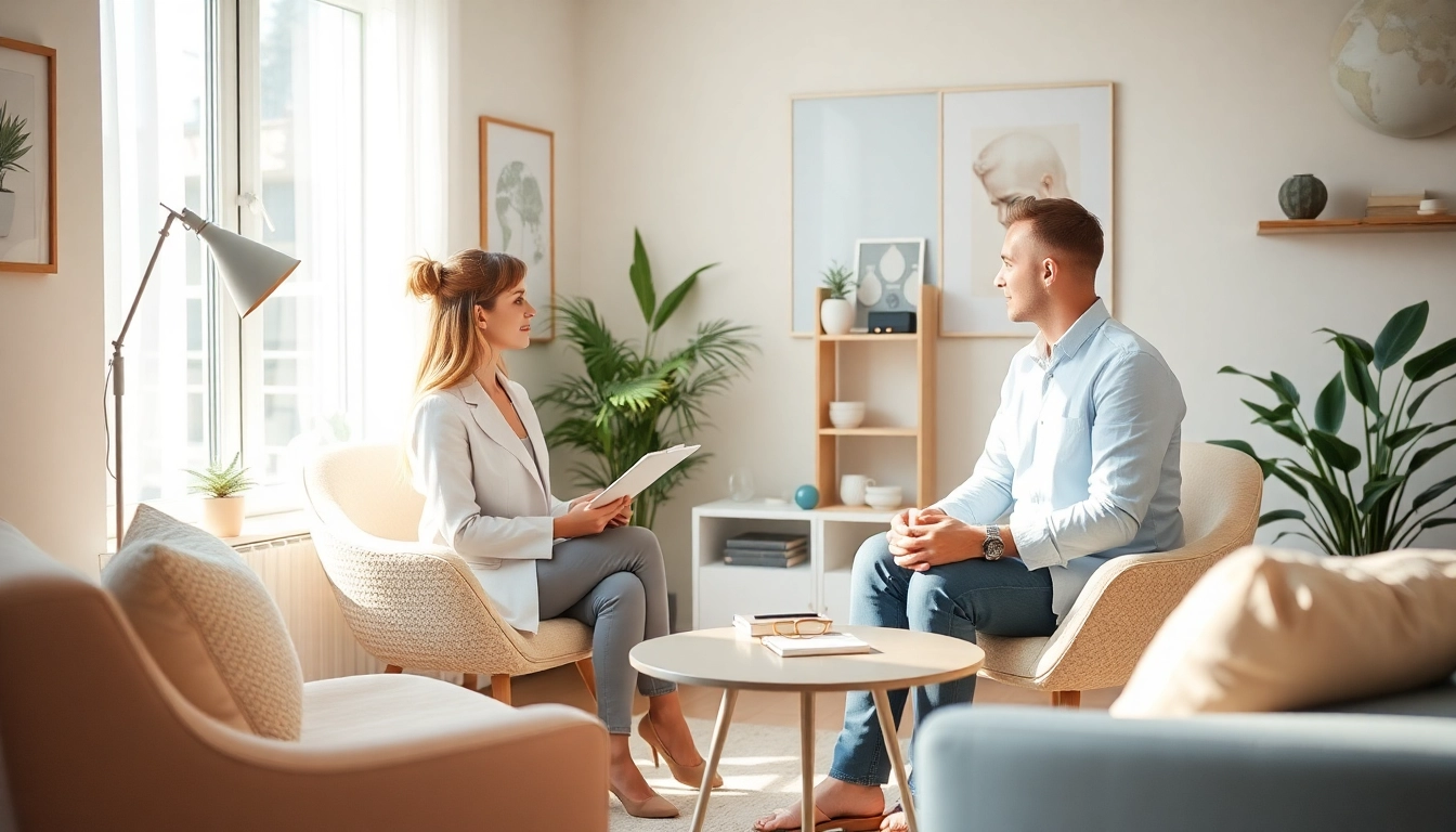 Psycholog Lublin provides compassionate therapy in a comfortable office setting, supporting emotional well-being.