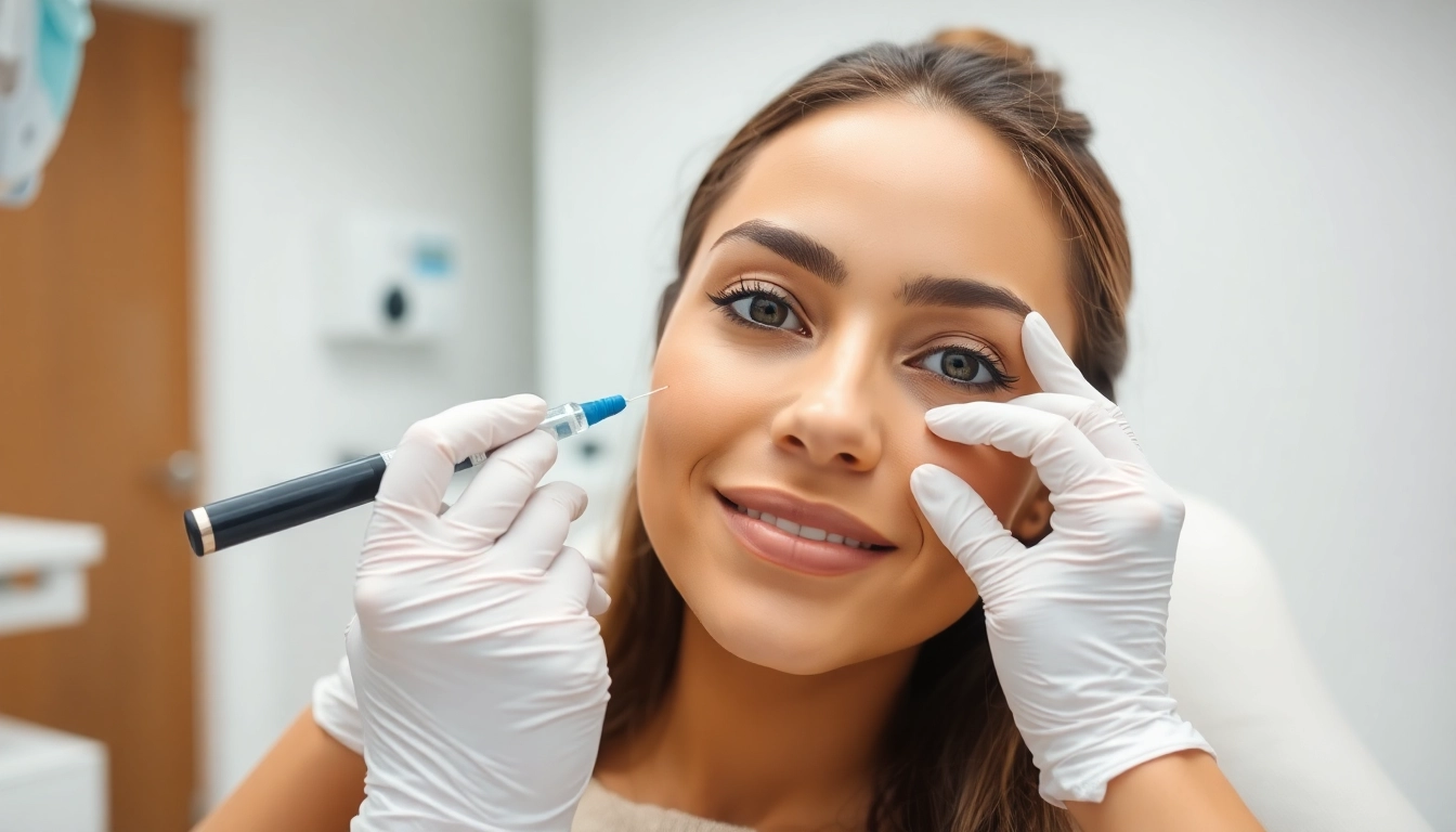 Professionelle Botox Behandlung in Zürich zeigt vertrauten Arzt bei Anwendung in moderner Praxis für natürliche Ergebnisse.
