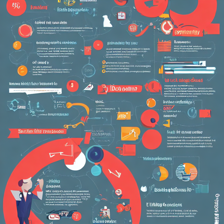 Infographic showing strategies to increase domain authority with backlinks and content quality.