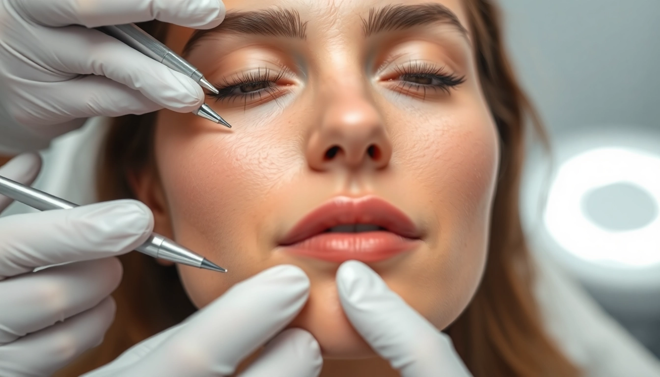 Fadenlifting Zürich: Skilled specialist performs facial lifting with fine, absorbable threads to achieve natural and youthful results.