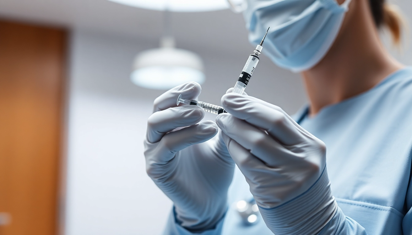 Expert performing Fettwegspritze Zürich to effectively target stubborn fat deposits with precision injection techniques.