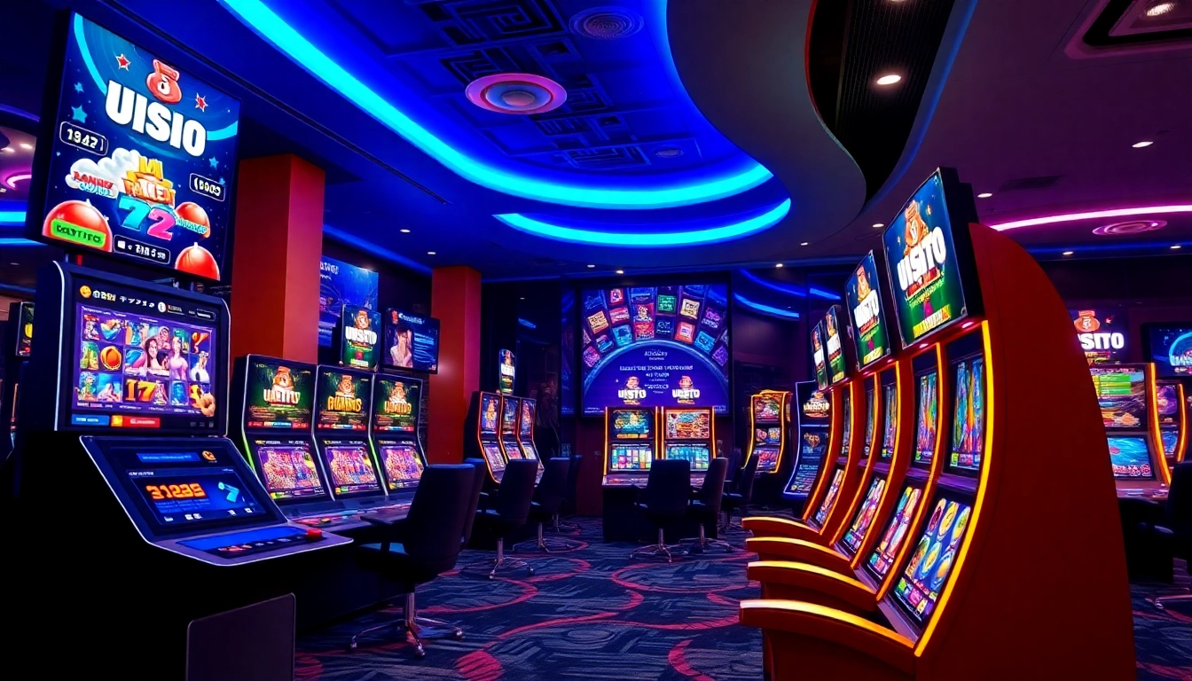 Engaging image of a user navigating a trusted uustoto online gaming platform with vibrant visuals and clear controls, showcasing the thrill of secure toto betting experiences.