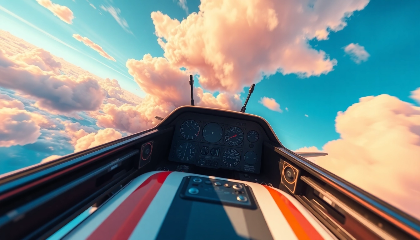 Aviator game screenshot showcasing an aircraft navigating through obstacles with vivid graphics and immersive sound effects for engaging gameplay.