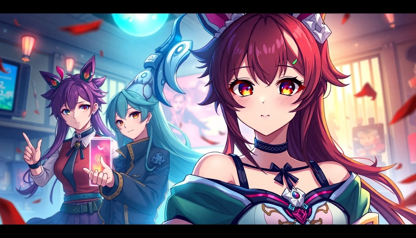 Hentai AI generates realistic anime characters engaged in a personalized scene with detailed outfits and expressive features for immersive experience.