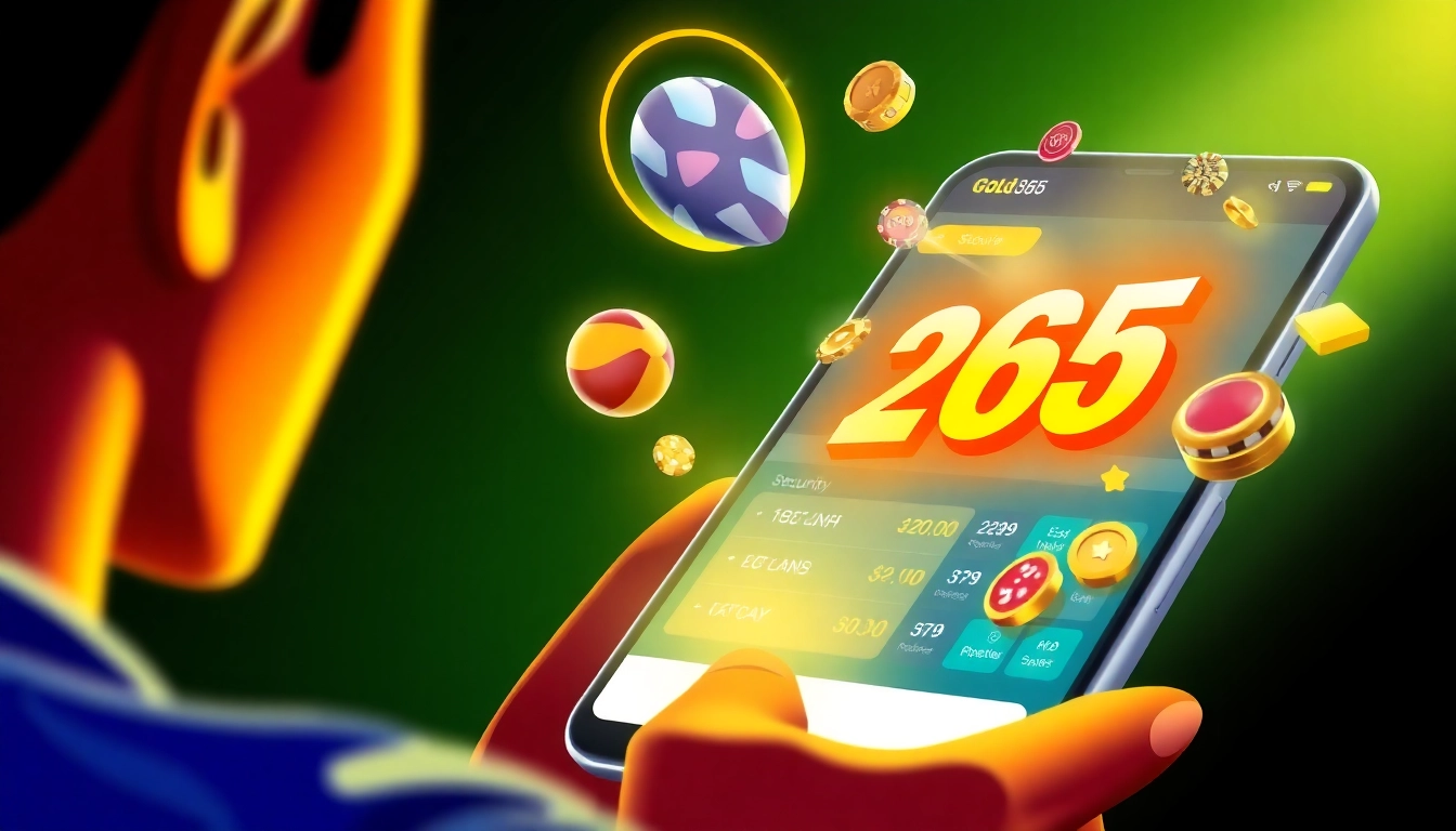 Gold365 ID login interface showing secure access on desktop with sports and casino icons, emphasizing ease and safety for Indian users.