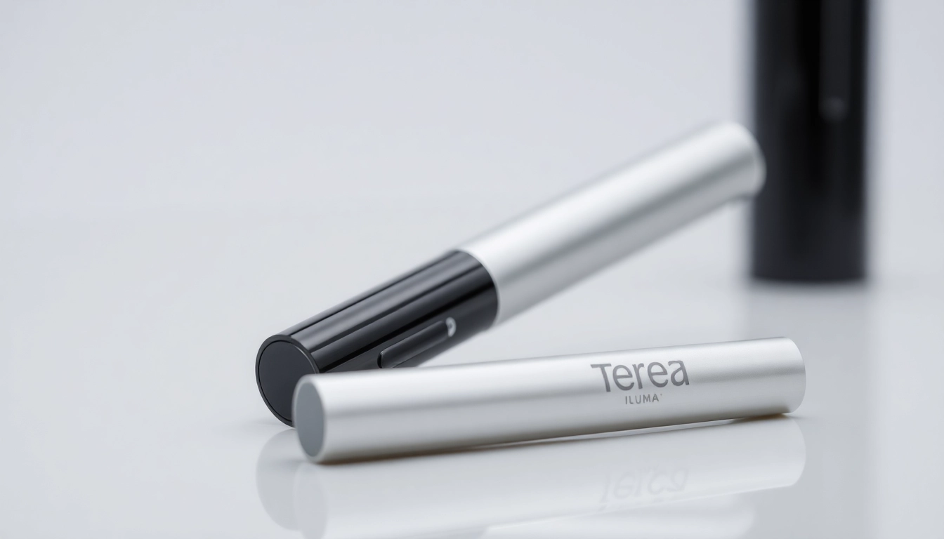 A Terea sigara heatstick inserted into an IQOS Iluma device, emphasizing its sleek design and premium finish for heated tobacco users.