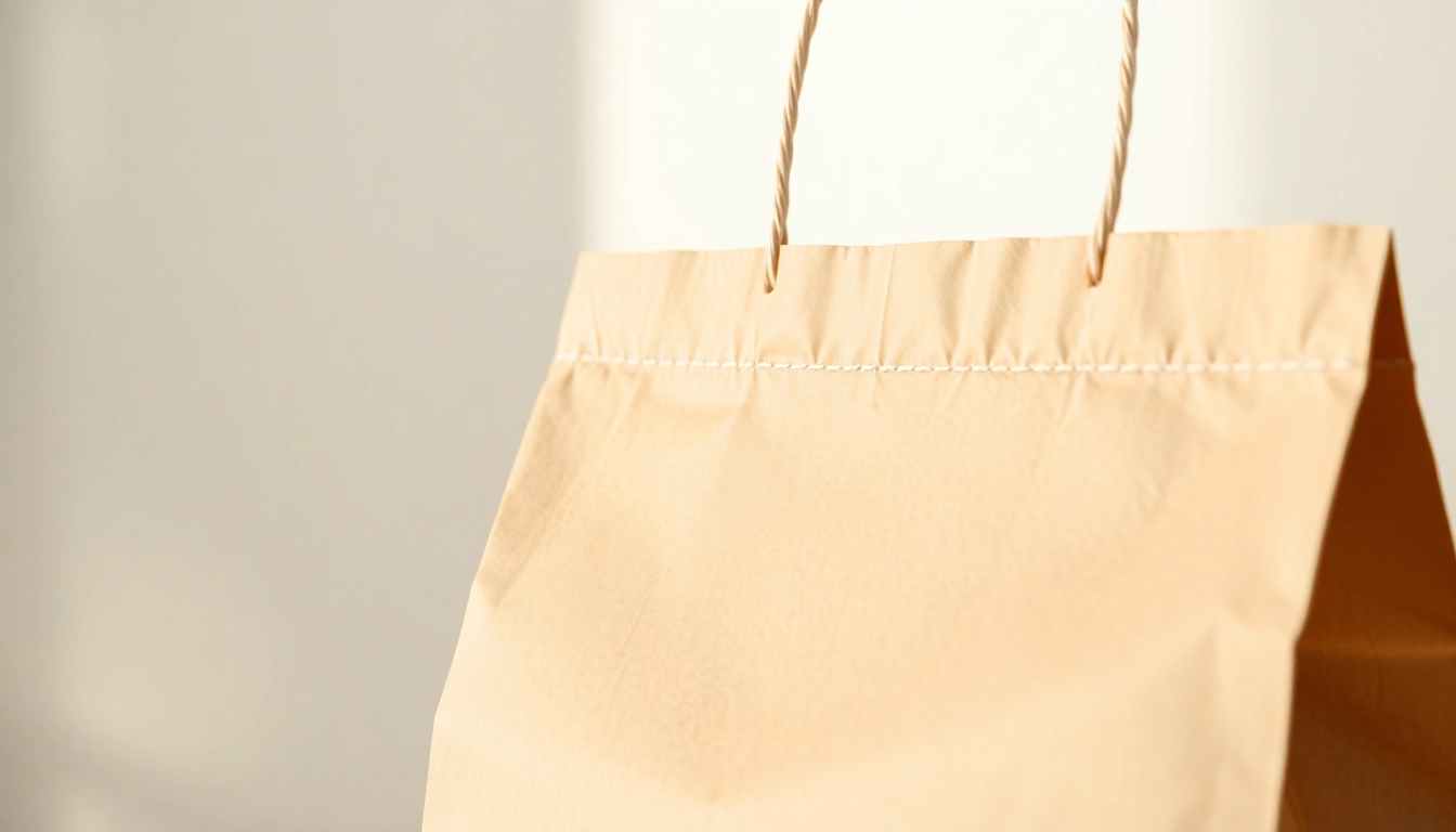 High-quality torba papierowa in eco-friendly setting illustrating durability and natural