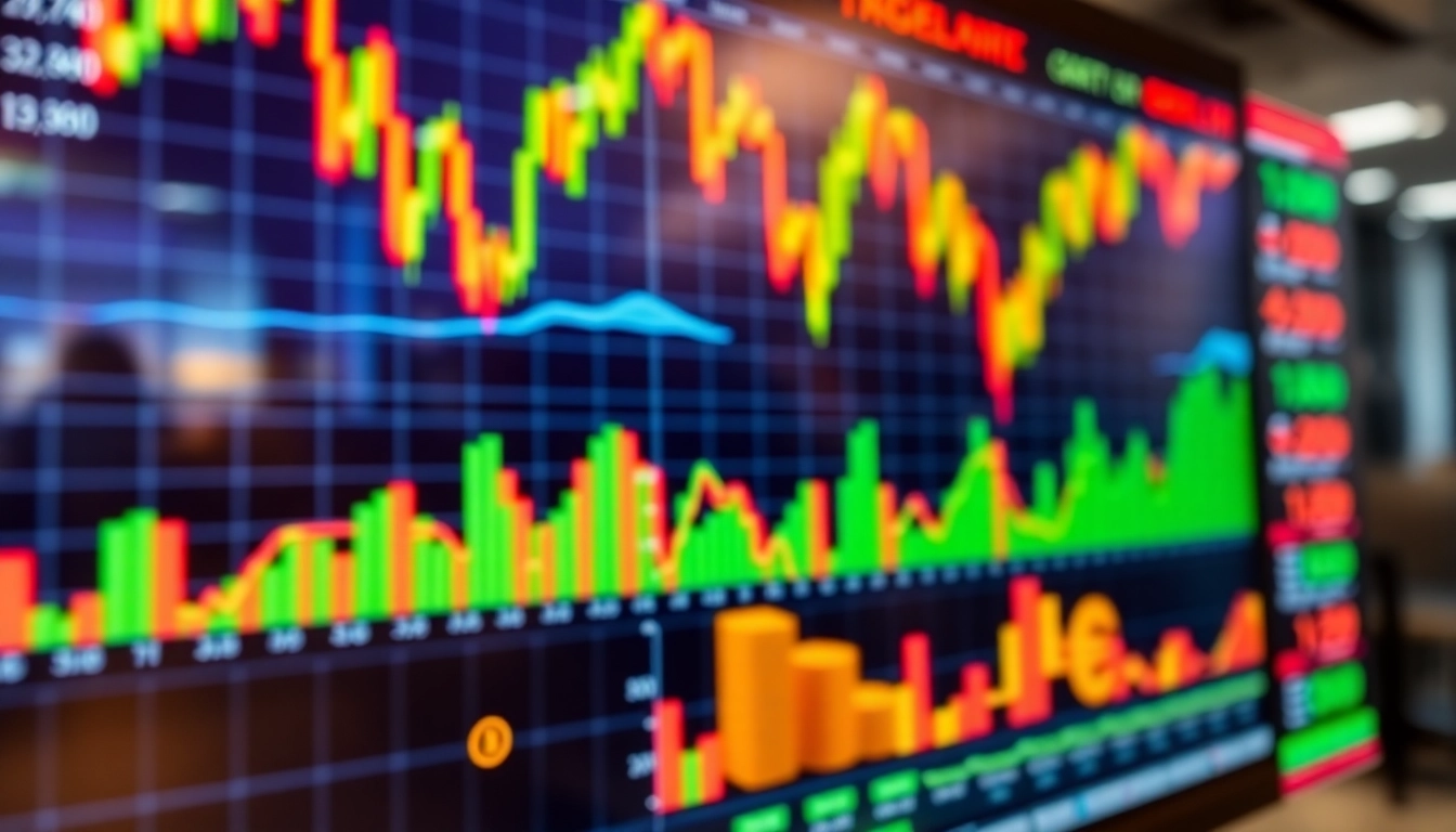 Up-to-date Trading and Investment News dashboard showcasing stock, gold, and forex data for