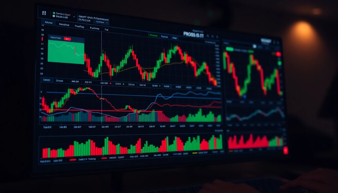 Trading view platform showcasing detailed charts and analysis tools for traders and investors